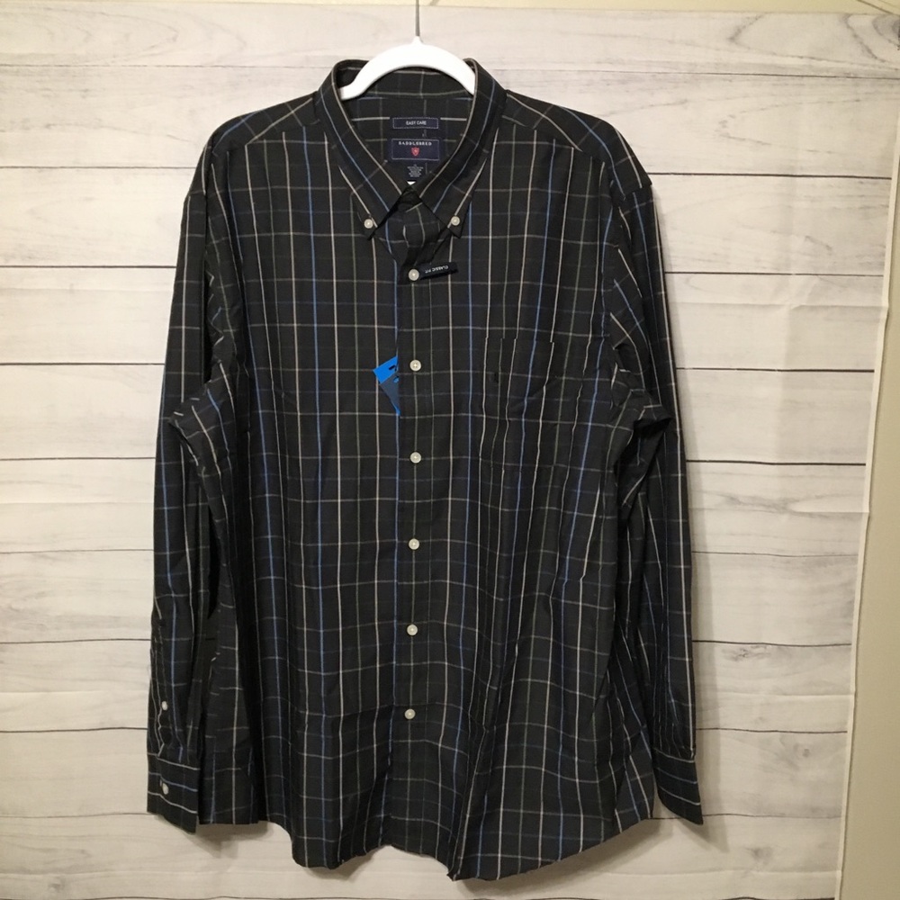 Saddlebred A Classic Fit Button Down Shirt NWT